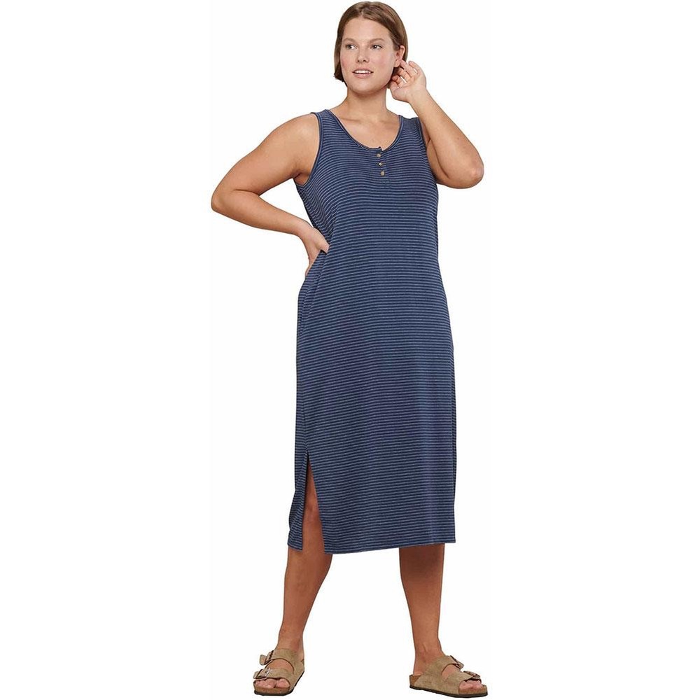 Toad&Co Piru Henley Kidi Tank Dress Women’s XL EUC